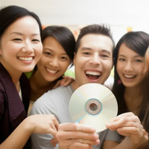 我们所有的朋友都在那里，我得到了一张新的DVD！