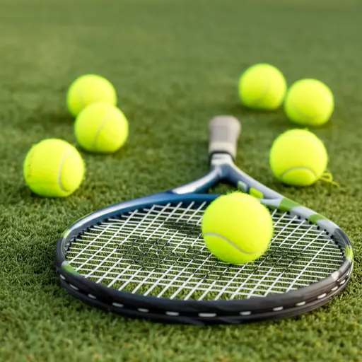 我已经有一个球拍和一些基本的打球知识。