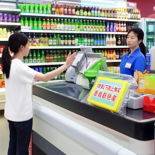 18岁以下的年轻人不允许购买含酒精的饮料。