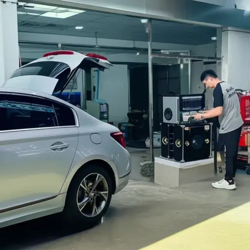 我想让我的车看起来更时尚。因此，我打算安装一套新的音响系统。