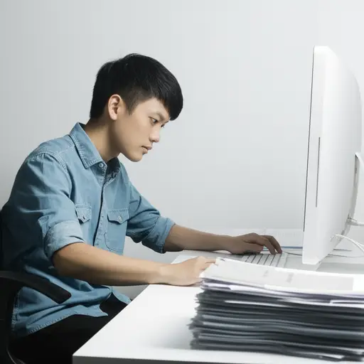 他全靠自己完成了这个项目。