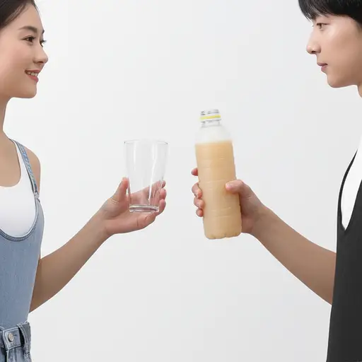 "你想喝点饮料吗？" "不用了，谢谢，我刚喝了一杯。"