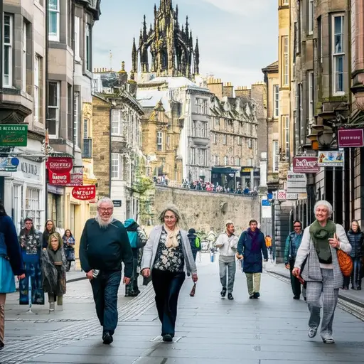 爱丁堡的市民为他们历史悠久城市感到自豪。