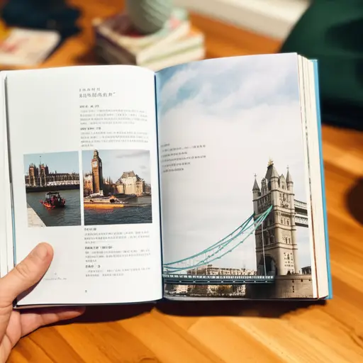 我有一本关于伦敦的旅行指南。