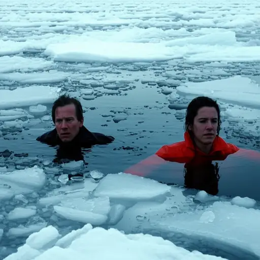 他们在冰冷的水中存活了四个小时。