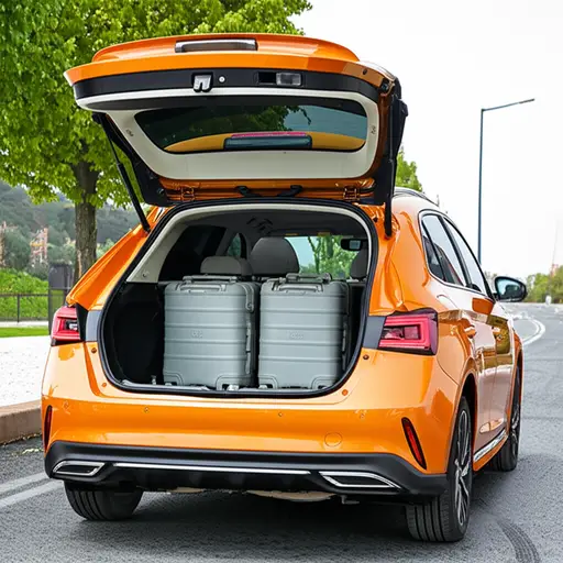 你的车里能放多少个行李箱？