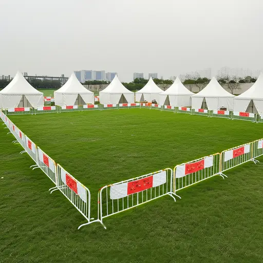 我们在为员工预留的区域里有免费的帐篷住宿。