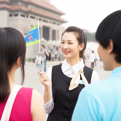 她之前曾受雇担任导游。