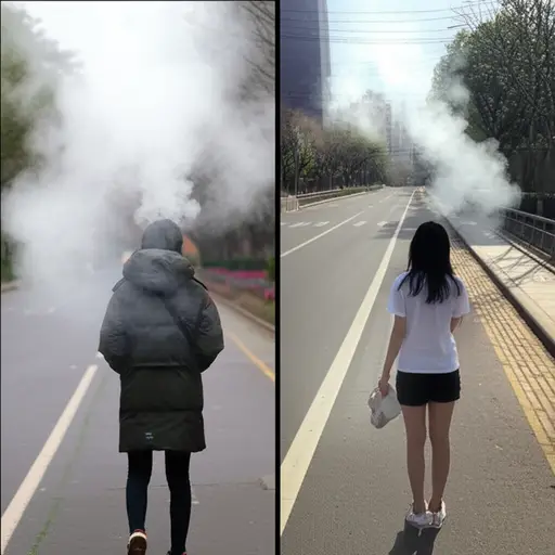 今天天气真奇怪，早上很冷，下午却很热。