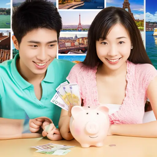 他们正在为梦想中的欧洲蜜月旅行攒钱。