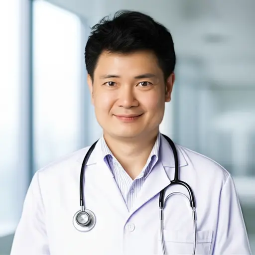 他的职业是一名医生。