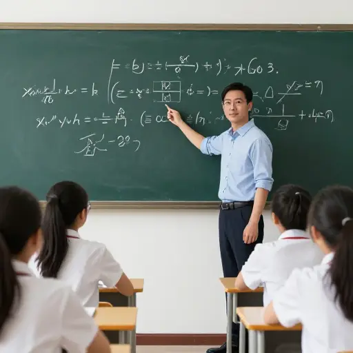 导师解释了不同的科学公式是如何在研究中进行应用的。