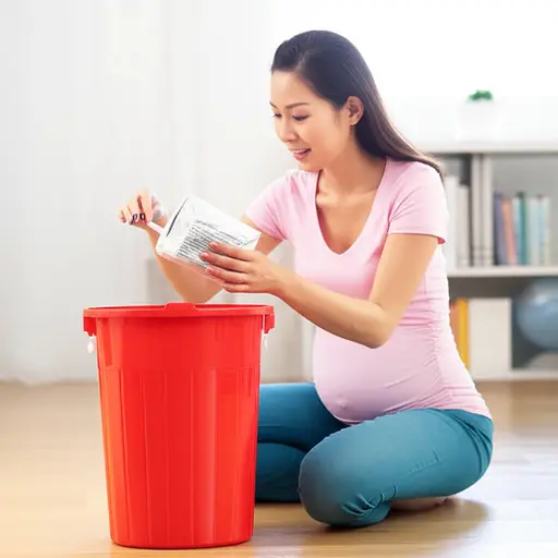 我母亲怀孕时戒烟了。