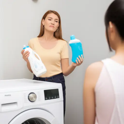 那是你平时用的洗衣液吗？