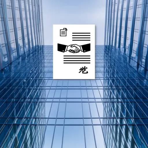 协议在两个公司之间。