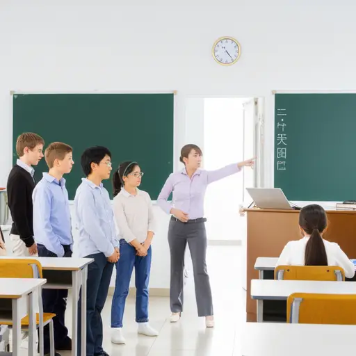 老师不应该让学生站到外面来惩罚他们。