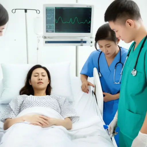 她因心脏病发作去世了。