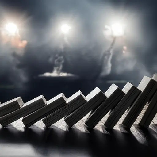 这一事件引发了一连串危险的事件，最终导致了一场重大危机。