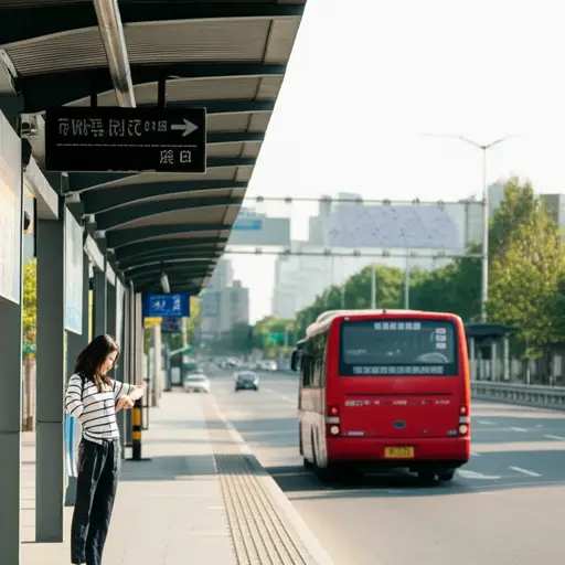 我希望公交车不会晚点。