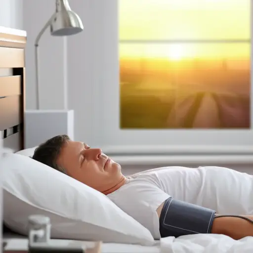 医生说我需要多休息，这样我的血压才会降下来。