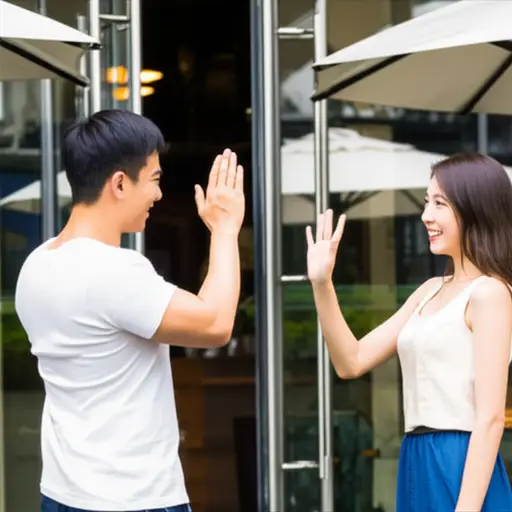 我已经和他约好了在哪里见面。