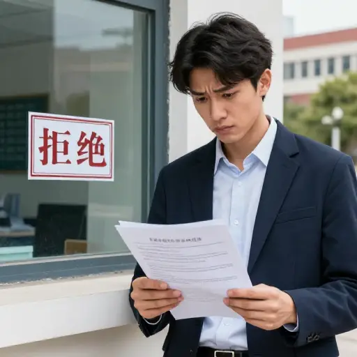 大学因为成绩低拒绝了他的申请。