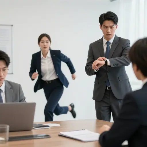 如果你面试迟到，会给人留下很坏的印象。
