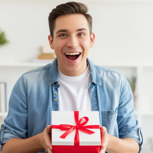 这个礼物对我来说太完美了。