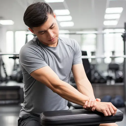 锻炼后肌肉酸痛是正常的。