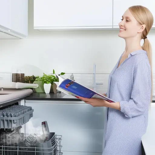 现代家电如洗碗机提供了更多空闲时间。