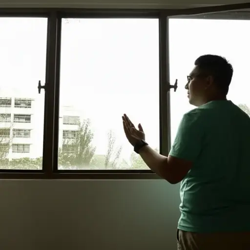 你介意关上窗户吗？