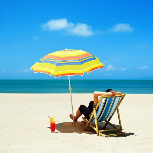 你应该去度假放松一下。