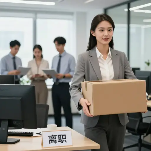她不再在这里工作了。