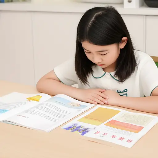 她的学业包括数学和科学。