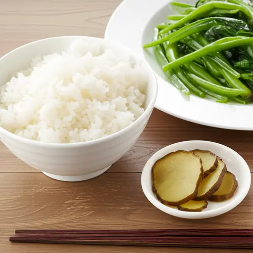 他喜欢朴素的食物——不要太花哨。