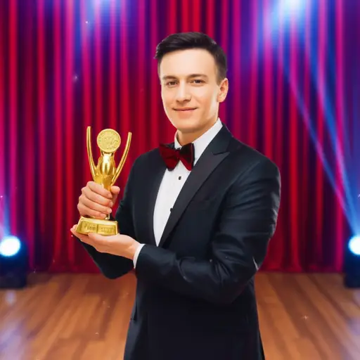 电影中的主角演员获得了一个奖项。