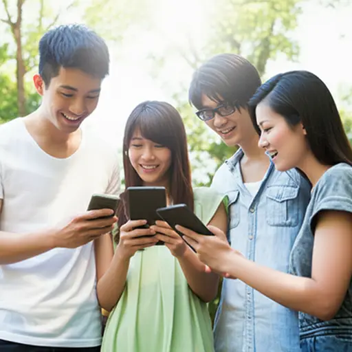 今天的年轻人通过科技更加紧密相连。