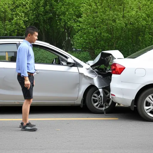 谢天谢地，事故中没人受伤。