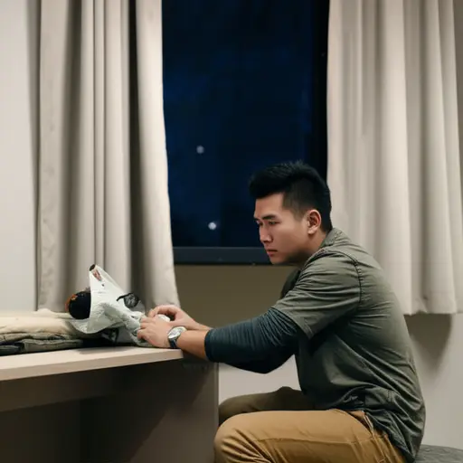 我今晚会收拾好东西——这是一个承诺！