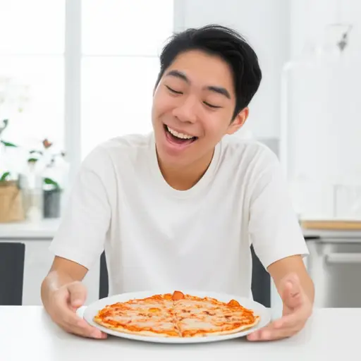 "你喜欢披萨吗？" "当然！"