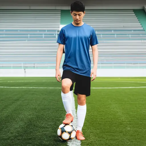 他刚开始他的足球运动员生涯。