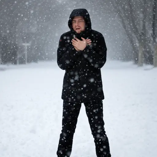 如果你在寒冷中待太久会着凉的。