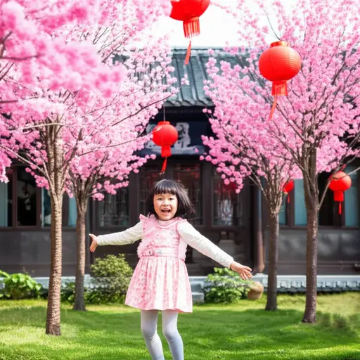 她在东方度过了童年——主要是在中国和日本。