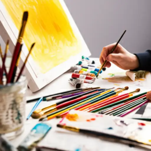 我喜欢在艺术课上创造艺术的过程。