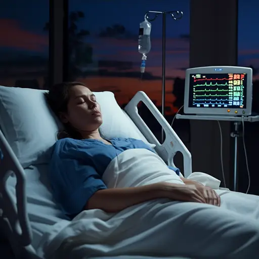 她的病情一夜之间开始恶化。