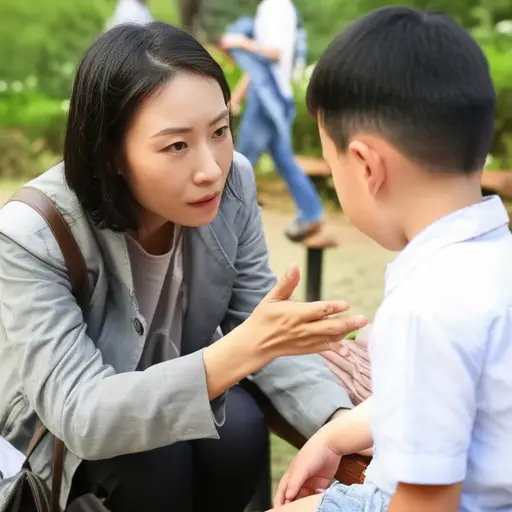我母亲总是警告我不要和陌生人说话。