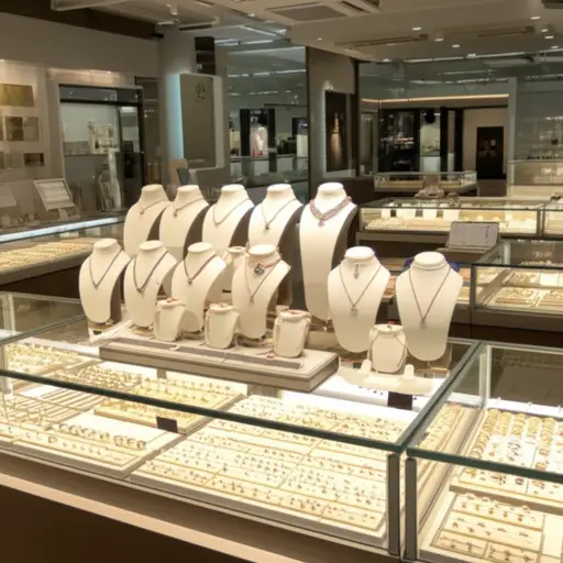 他们出售各种各样的珠宝。