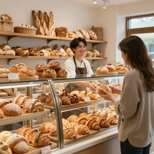 你能去商店买些面包吗？