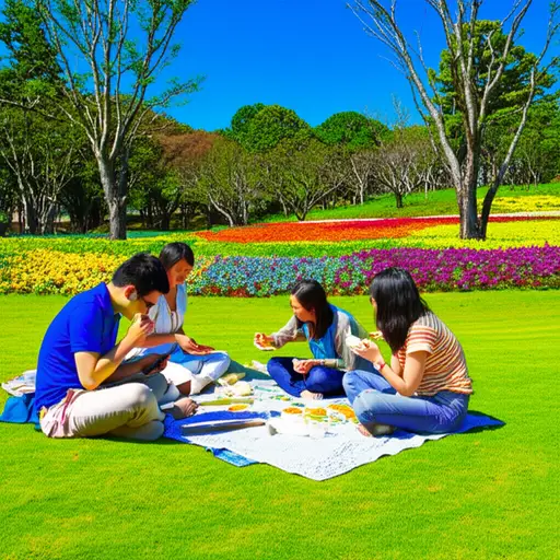 如果天气好，我们可以在公园里野餐。