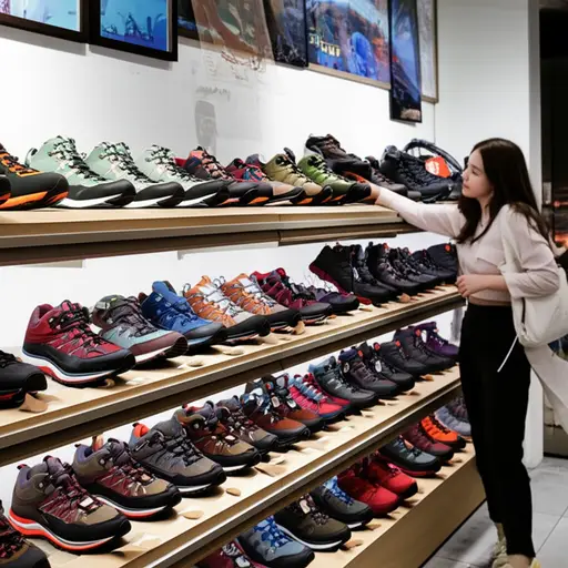 我需要买些新的徒步靴了。